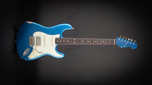 Smitty Guitars: Classic S Lake Placid Blue with Mastergrade Roasted Birdseye Maple Neck
