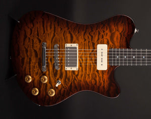 Smitty Guitars: Model 2 Quilt with Mastergrade Quilt Maple Neck