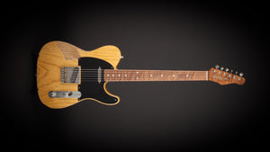Smitty Guitars 50's T Style Butterscotch with Mastergrade Roasted Flame Maple Neck